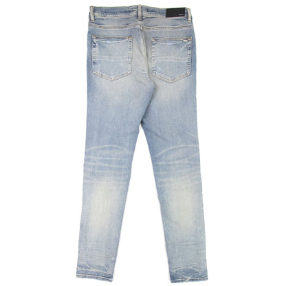 Amiri Military Art Patch Jeans Clay Indigo