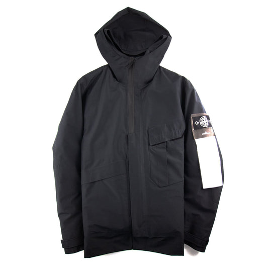 Stone Island Tank Shield Badge Jacket Black
