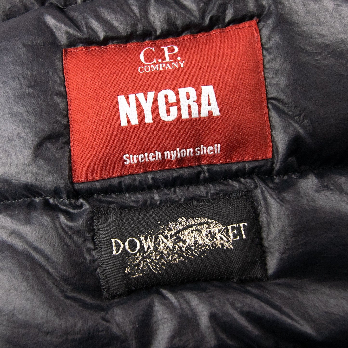 Cp Company Padded Parka With Goggle Hood Black 999