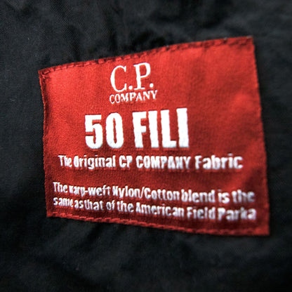 Cp Company 50 Fili Field Jacket Black