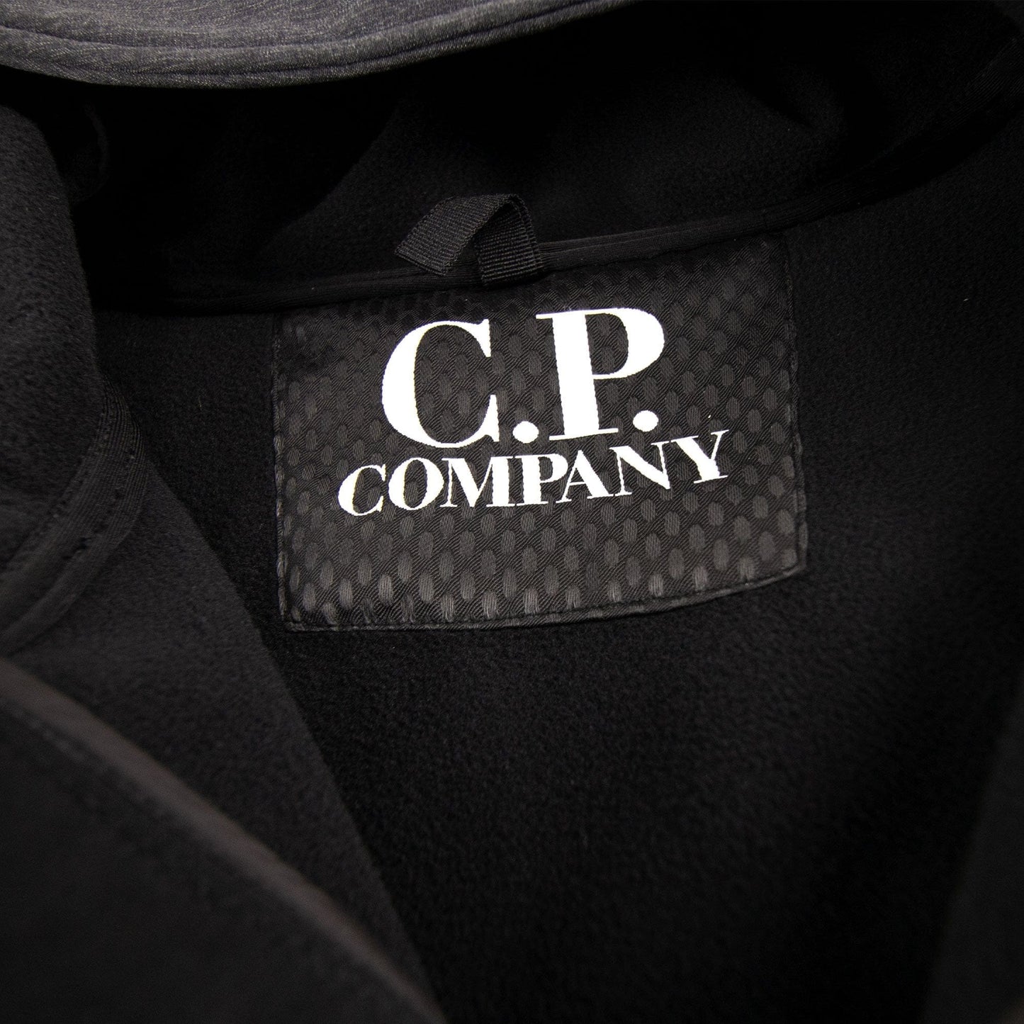 Cp Company Soft Shell Felpa Jacket Dark Grey