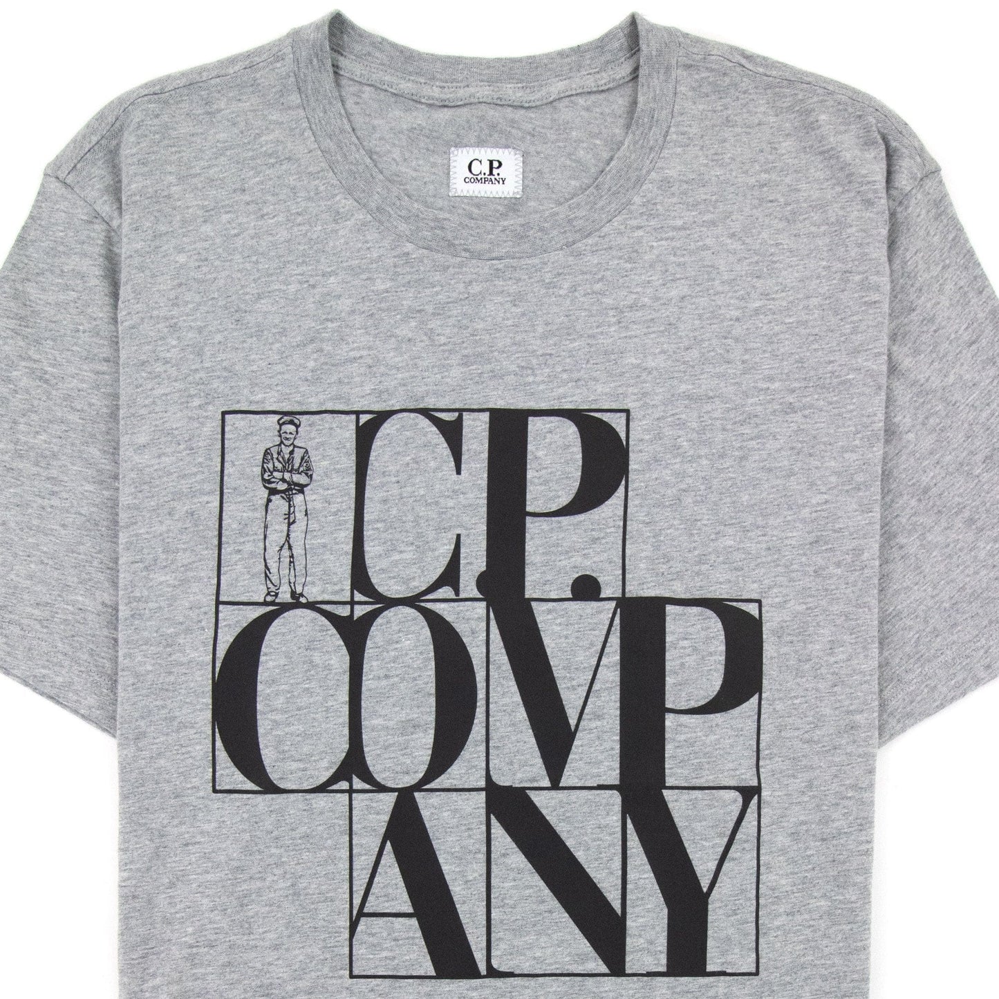Cp Company C.p Block Man Tshirt Grey M93