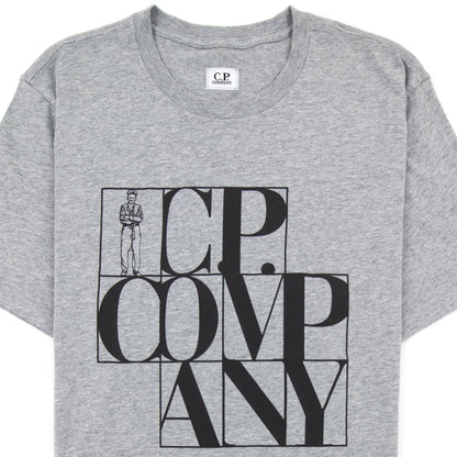 Cp Company C.p Block Man Tshirt Grey M93