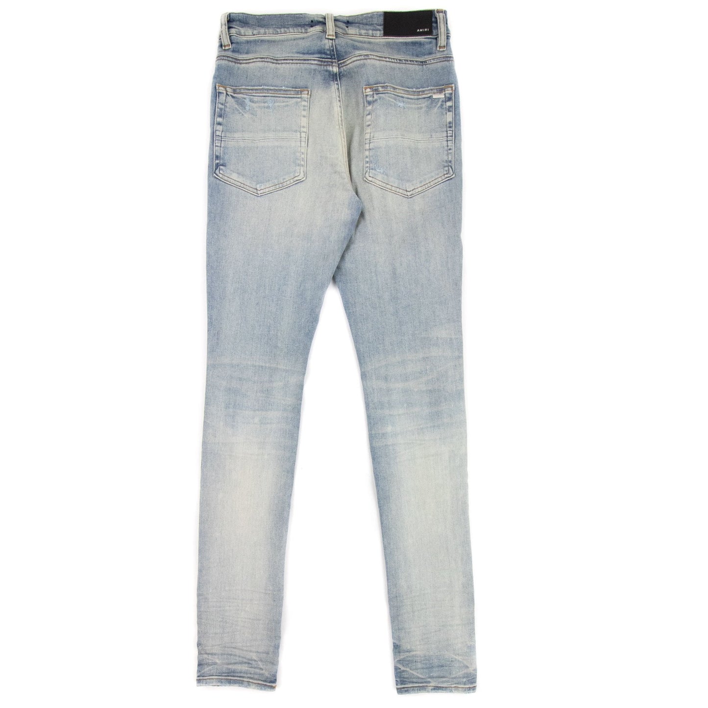 Amiri Rainbow Patch Jeans Clay Indigo