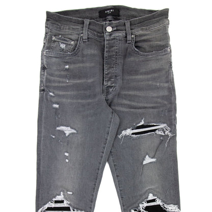 Amiri Mx1 Suede Jeans Classic Grey