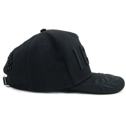 Dsquared2 Leaf Pattern Icon Baseball Cap Black