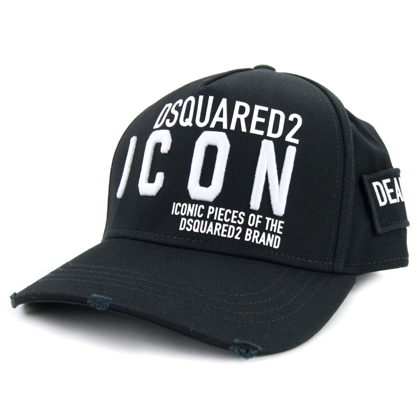 Dsquared2 Embroidered Baseball Cap Black/white