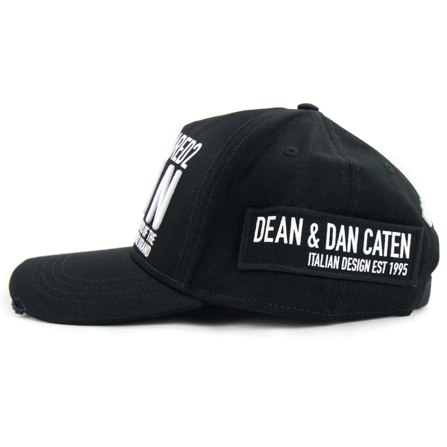 Dsquared2 Embroidered Baseball Cap Black/white