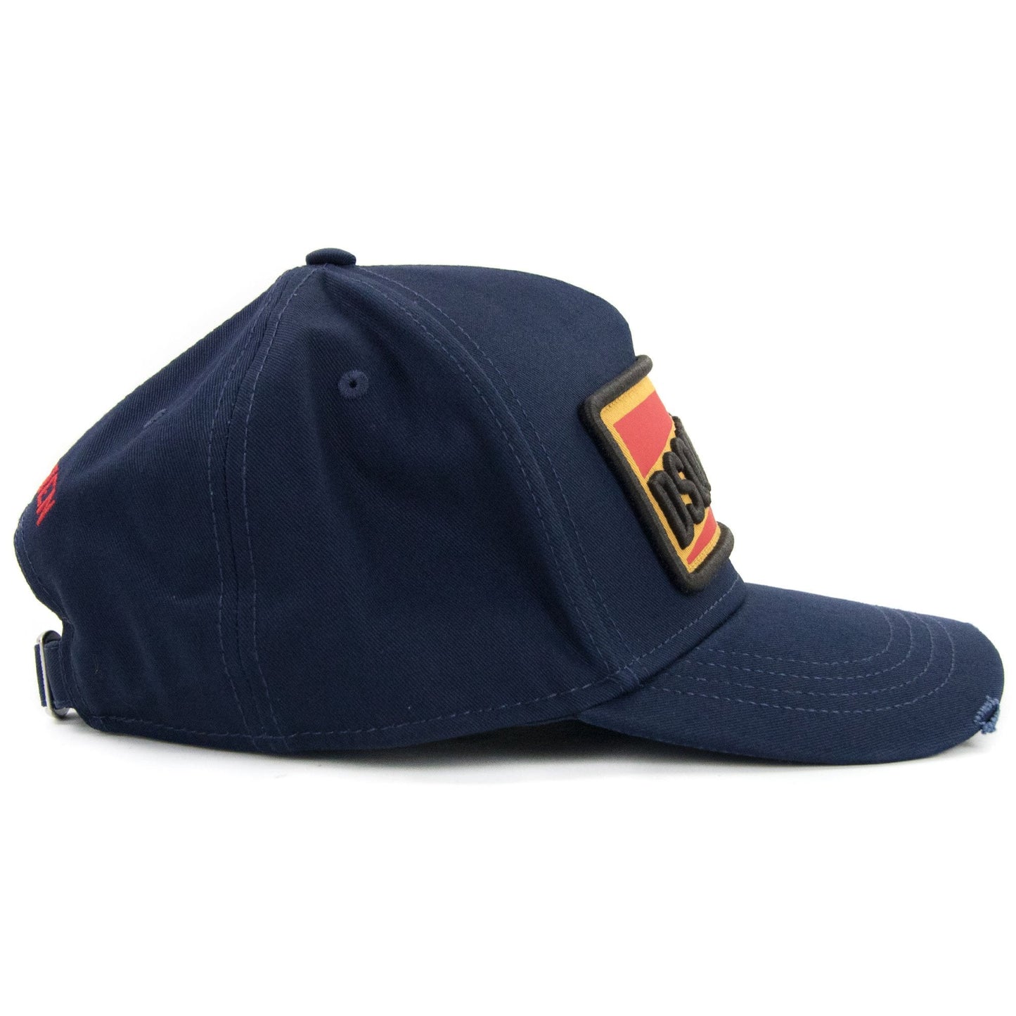 Dsquared2 Gabardine Caten Baseball Cap Navy Blue
