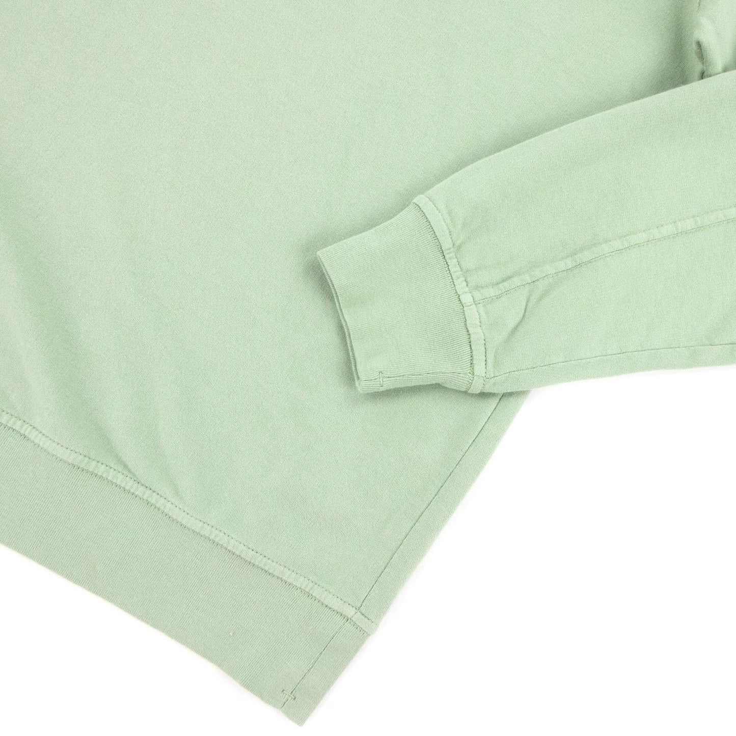 Cp Company Light Fleece Lens Crew Sweatshirt Tea 631