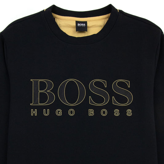 Hugo Boss Salbo Iconic Logo Sweat Black 001