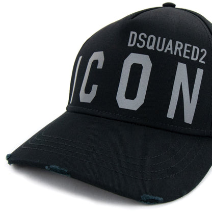 Dsquared2 Reflective Icon Baseball Cap Black