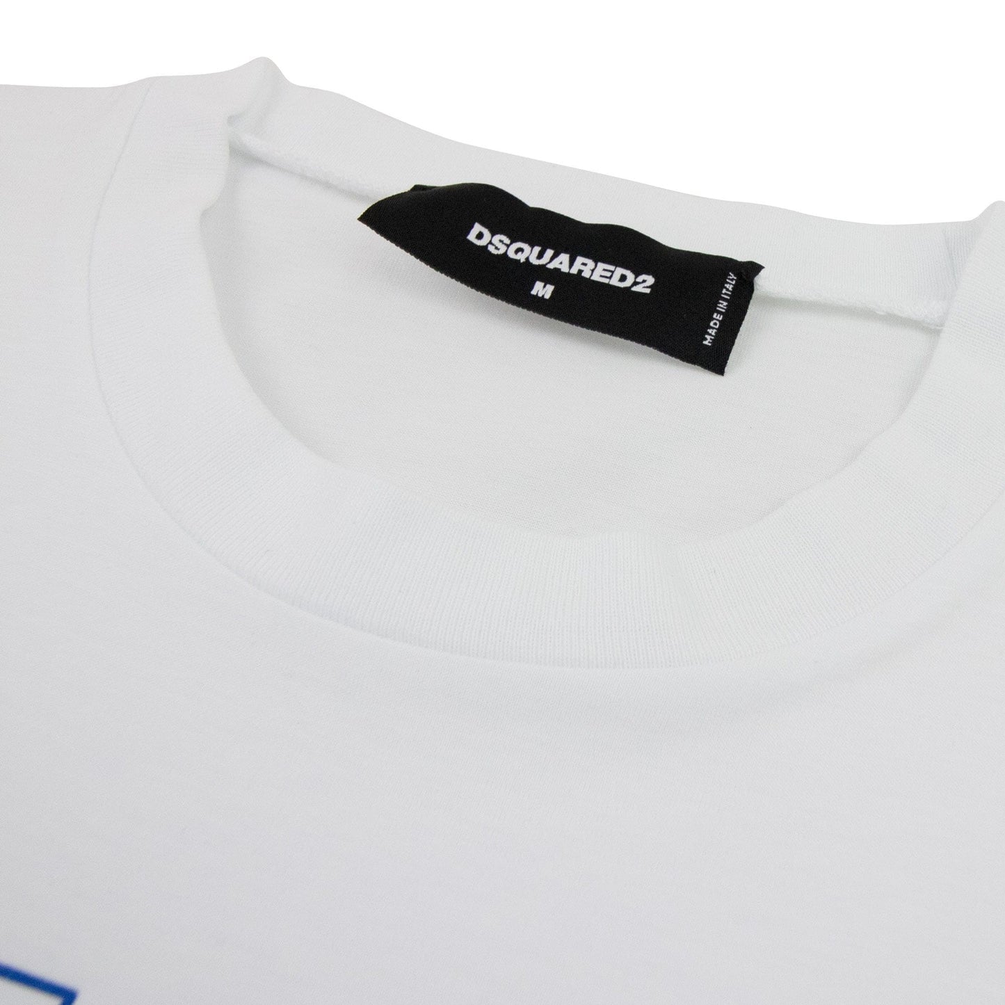 Dsquared2 Multi Logo T Shirt White 100