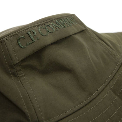 Cp Company Chrome Garment Dyed Bucket Hat Khaki 683