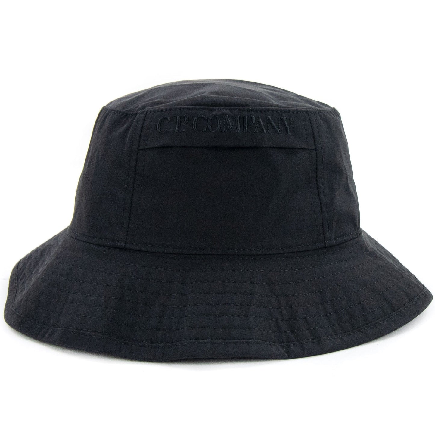 Cp Company Chrome Garment Dyed Bucket Hat Black 999