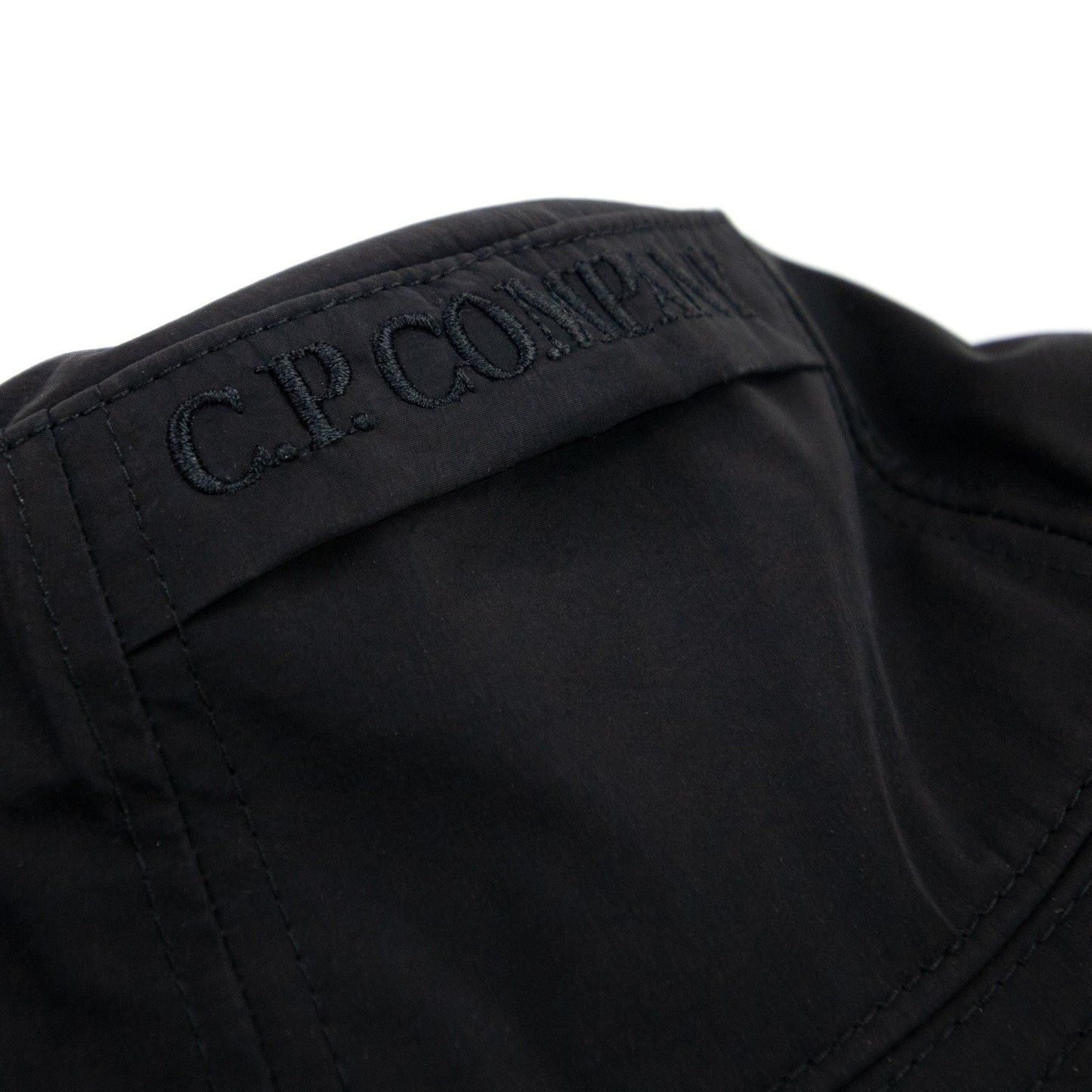 Cp Company Chrome Garment Dyed Bucket Hat Black 999