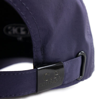 Cp Company Chrome Garment Dyed Gde Cap Navy 882