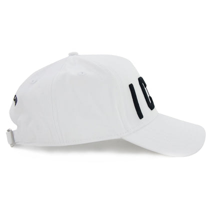 Dsquared2 Icon Cap White/black