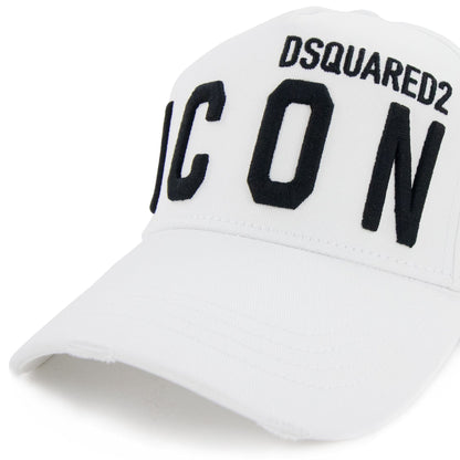 Dsquared2 Icon Cap White/black