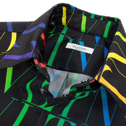 Valentino Vltn Times Print Shirt Multi