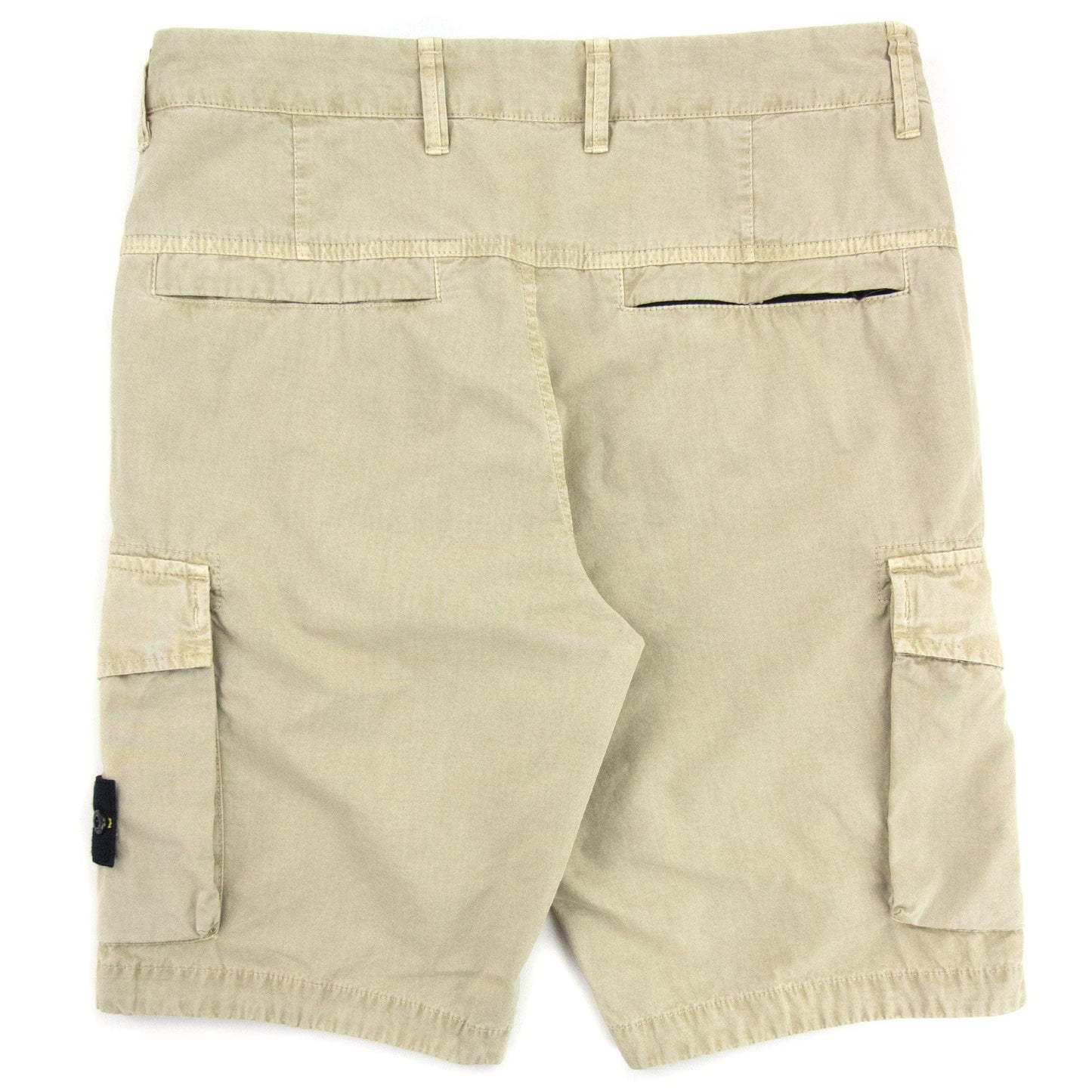 Stone Island Utility Pocket Cargo Bermuda Shorts Beige V0195