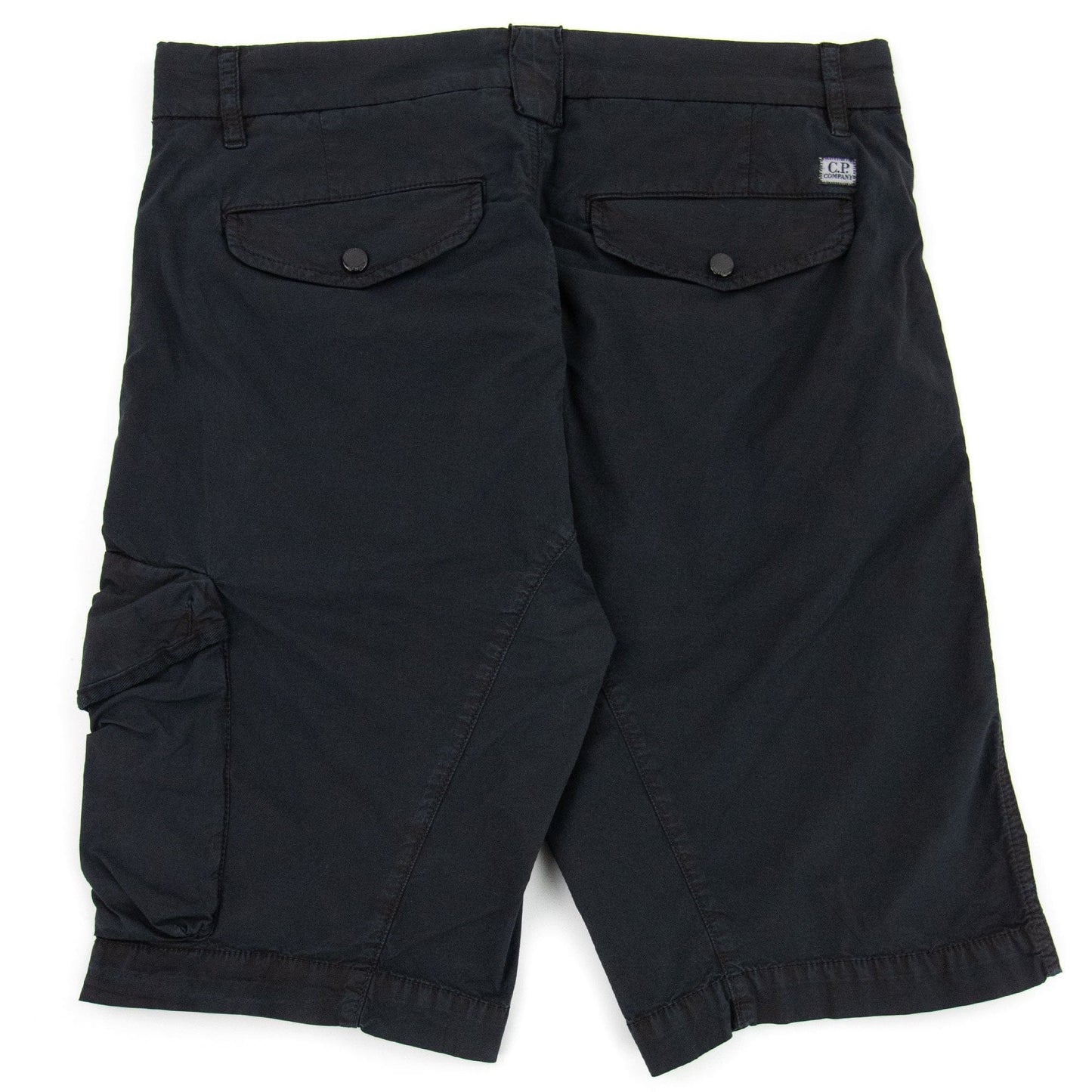 Cp Company Bermuda Cargo Lens Shorts Black 999