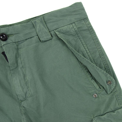 Cp Company Bermuda Cargo Lens Shorts Green 668
