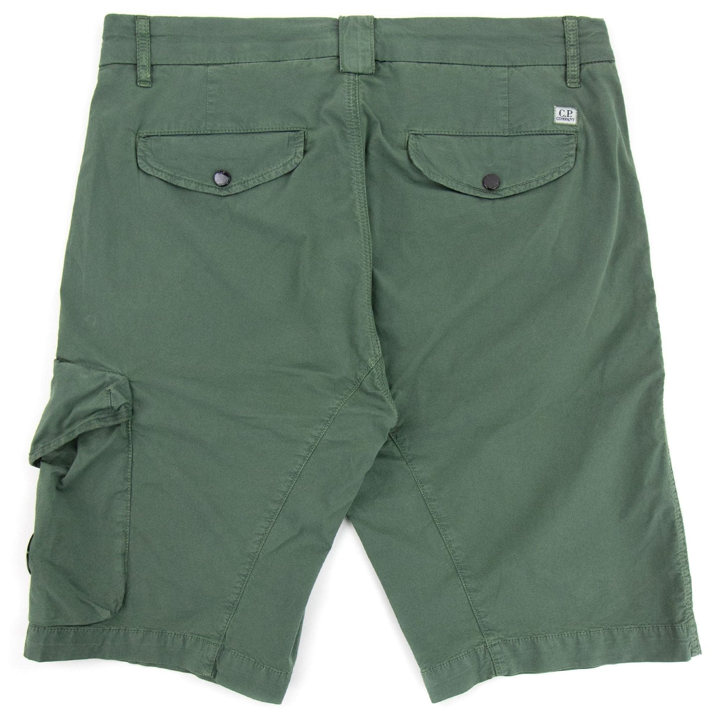Cp Company Bermuda Cargo Lens Shorts Green 668