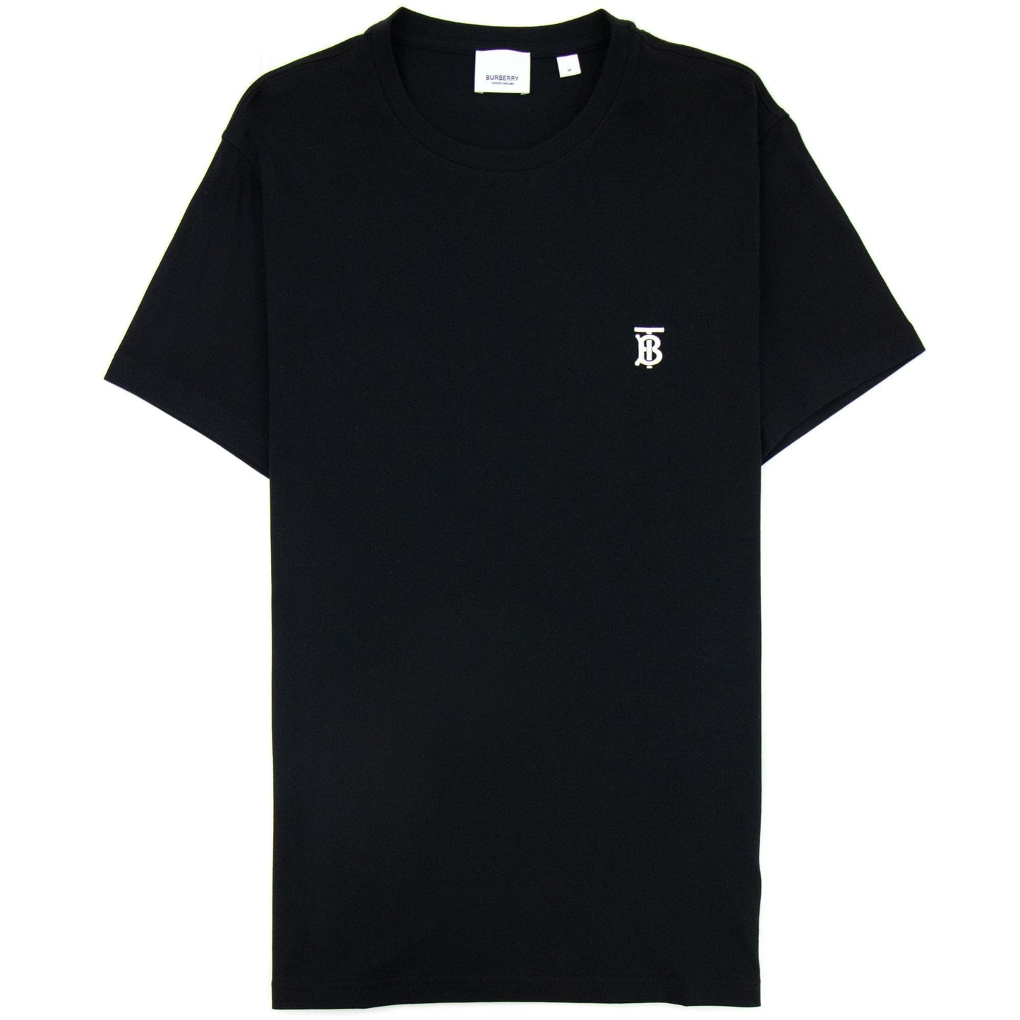 Burberry Monogram Motif Cotton T-shirt Black