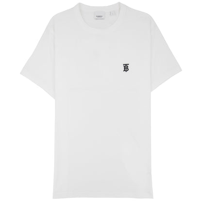 Burberry Monogram Motif Cotton T-shirt White