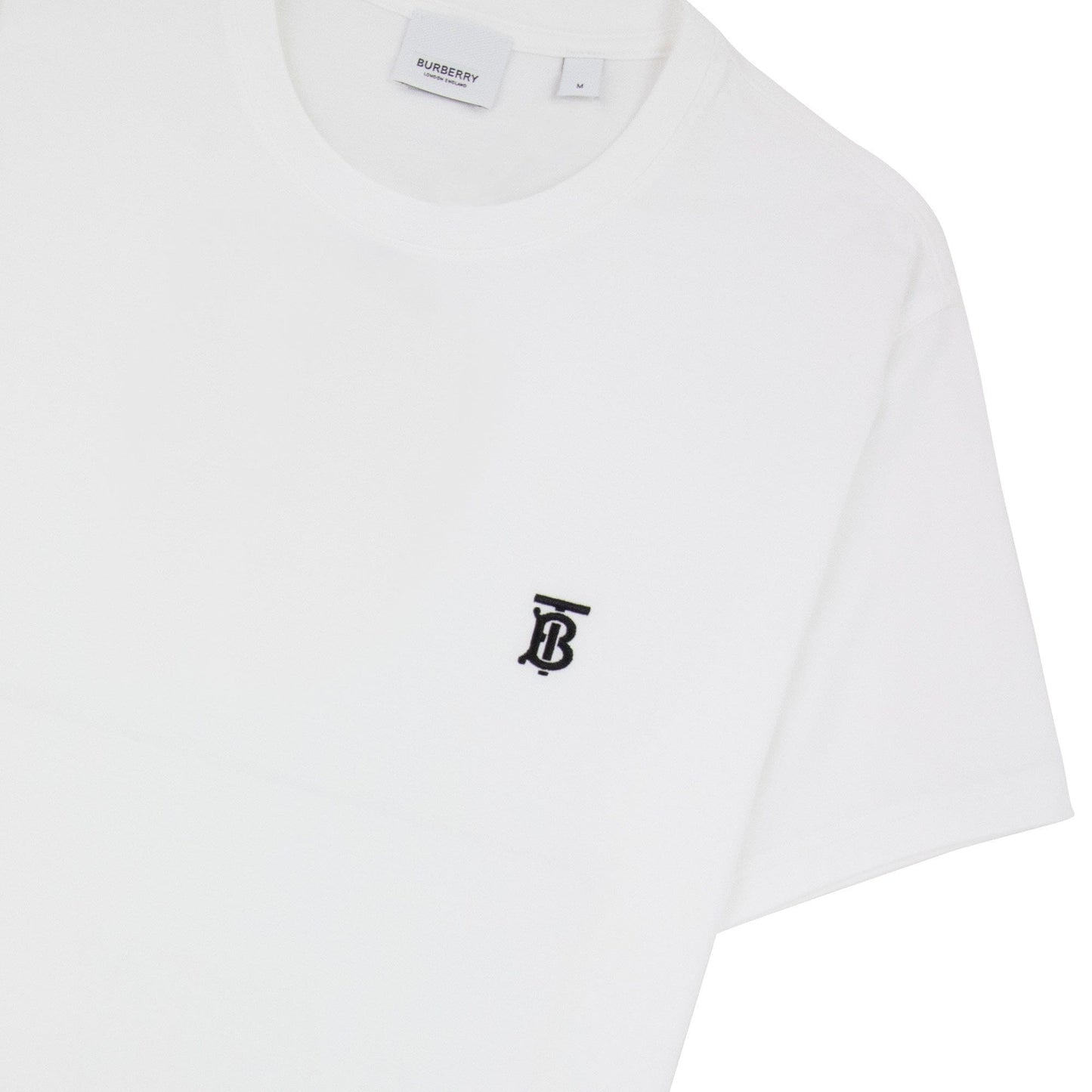 Burberry Monogram Motif Cotton T-shirt White