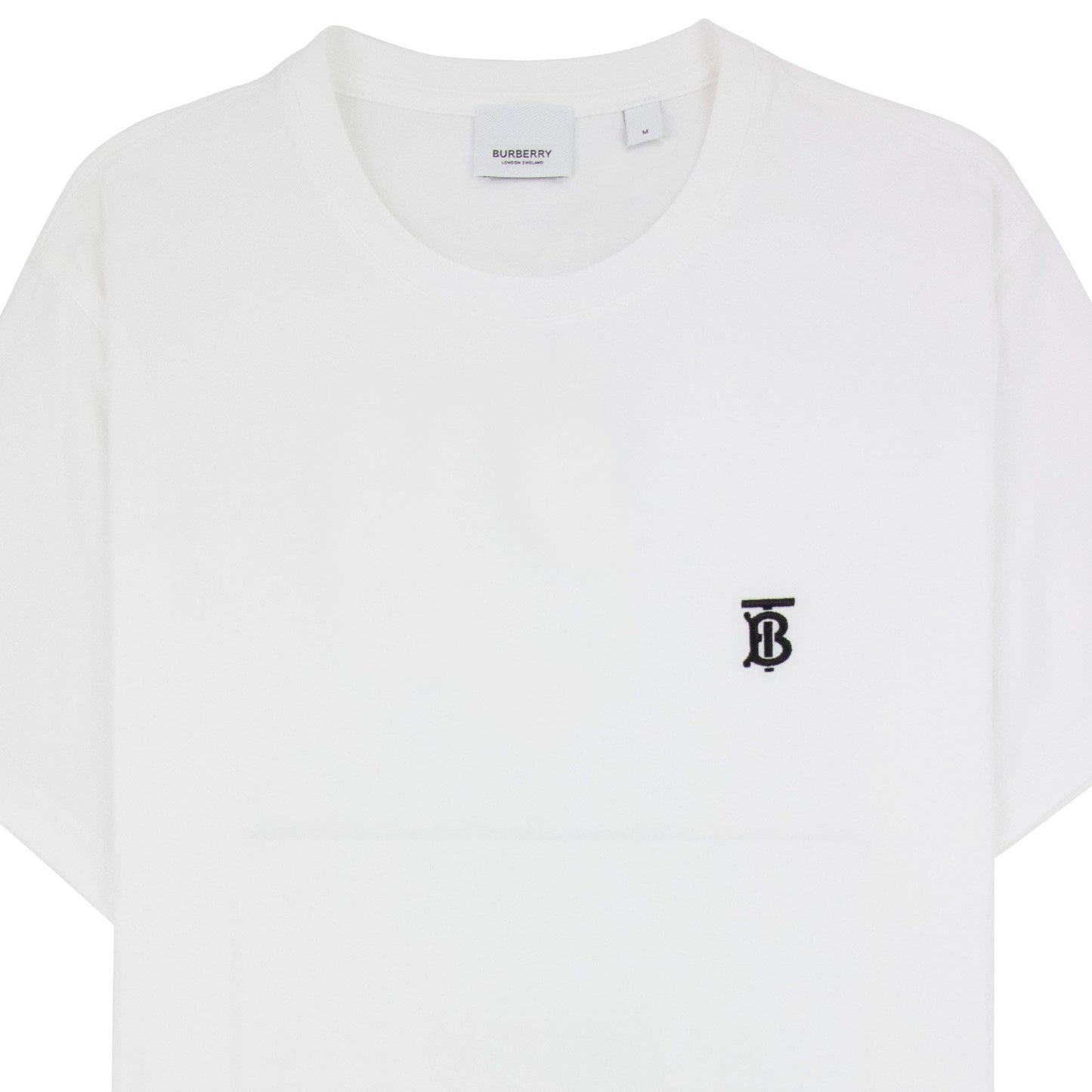 Burberry Monogram Motif Cotton T-shirt White