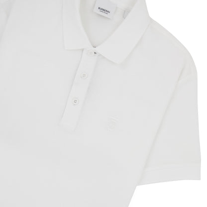 Burberry Monogram Motif Cotton Piqu? Polo Shirt