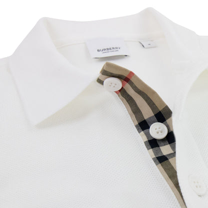 Burberry Monogram Motif Cotton Piqu? Polo Shirt