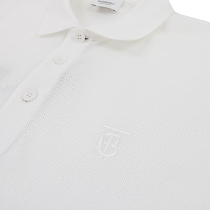 Burberry Monogram Motif Cotton Piqu? Polo Shirt