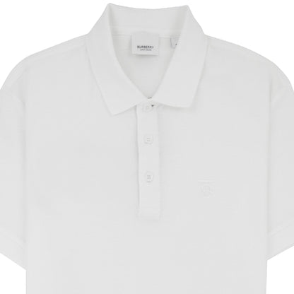 Burberry Monogram Motif Cotton Piqu? Polo Shirt