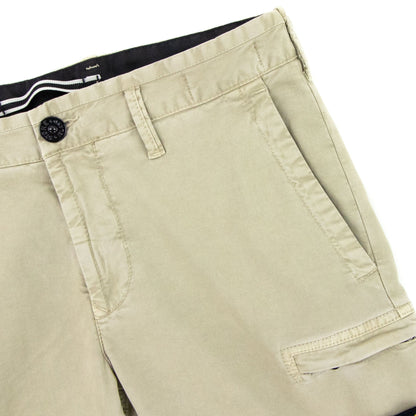 Stone Island Cargo Trousers Slim Fit Beige V0195
