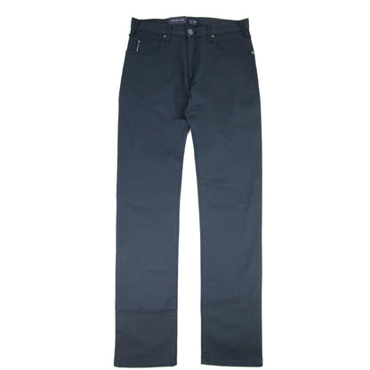 Armani Jeans Gabardine Stretch Navy Blue 95