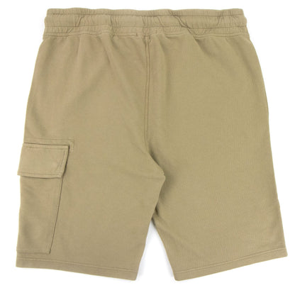 Cp Company Lens Sweat Shorts Brown 329