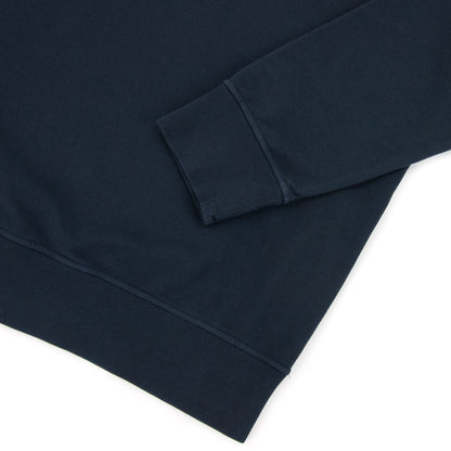 Stone Island Logo Patch Sweatshirt Navy V0020