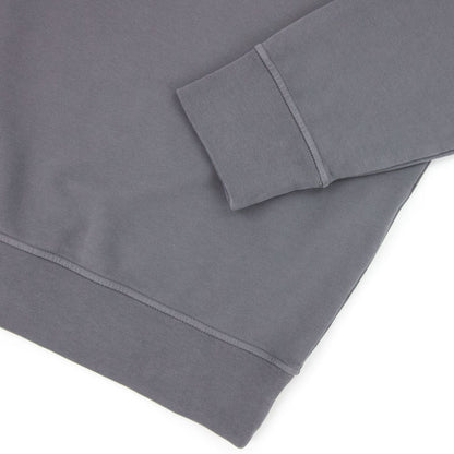 Stone Island Logo Patch Sweatshirt Charcoal V0063