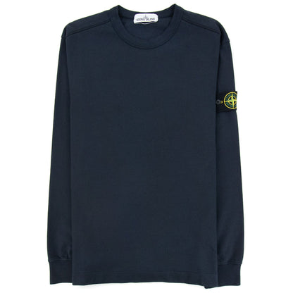 Stone Island Straight Light Weight Crewneck Sweat Navy V0020