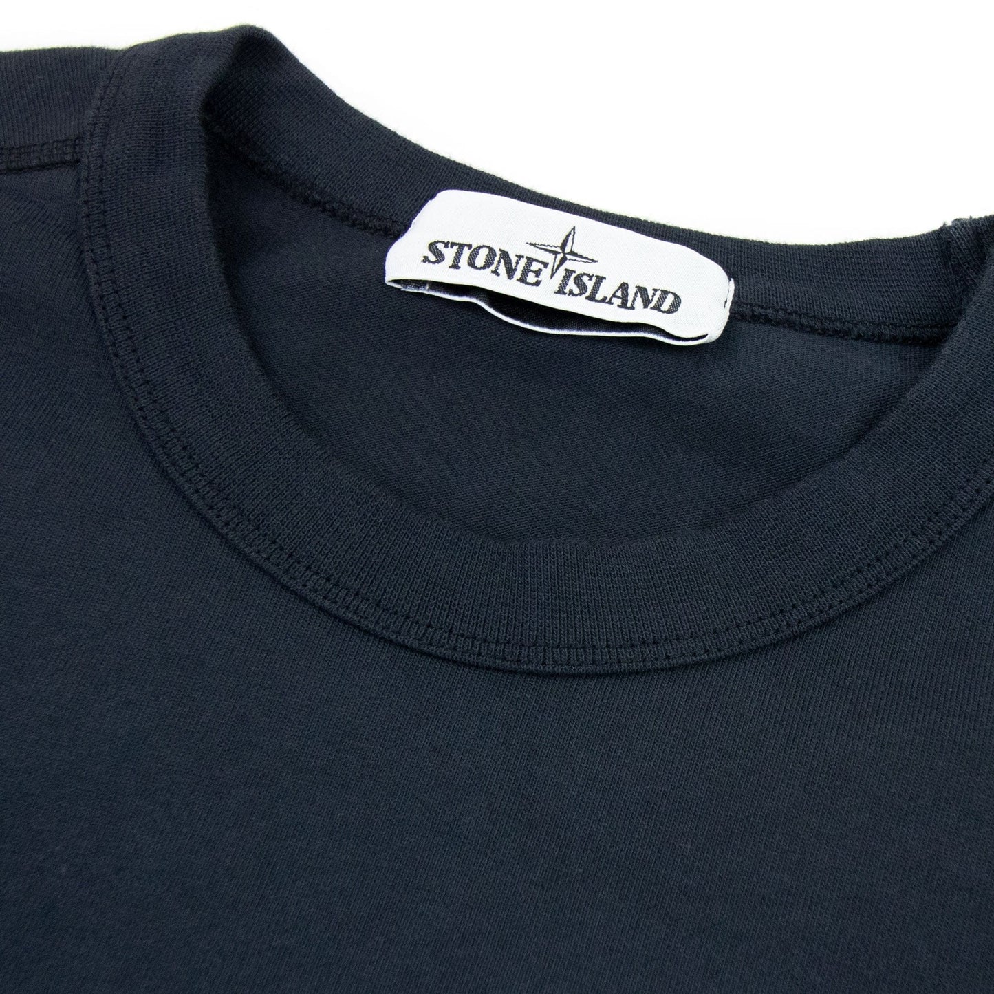 Stone Island Straight Light Weight Crewneck Sweat Navy V0020