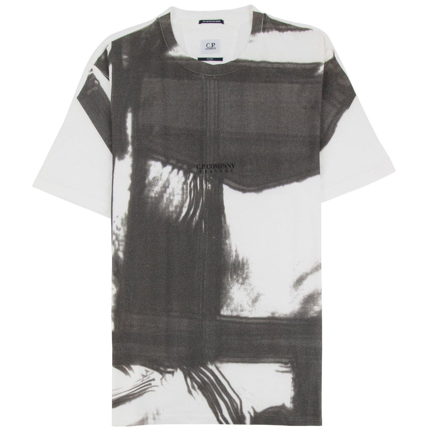 Cp Company Metropolis Digital Print T Shirt Black 999