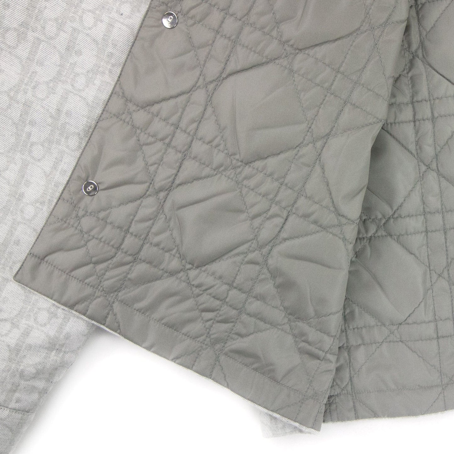 Christian Dior Dior Oblique Jacquard Overshirt Light Grey