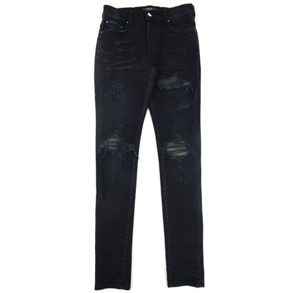 Amiri Mx1 Camo Jeans Antique Black