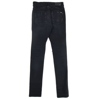 Amiri Mx1 Camo Jeans Antique Black