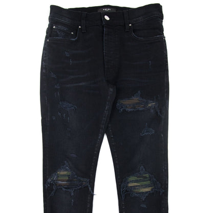 Amiri Mx1 Camo Jeans Antique Black