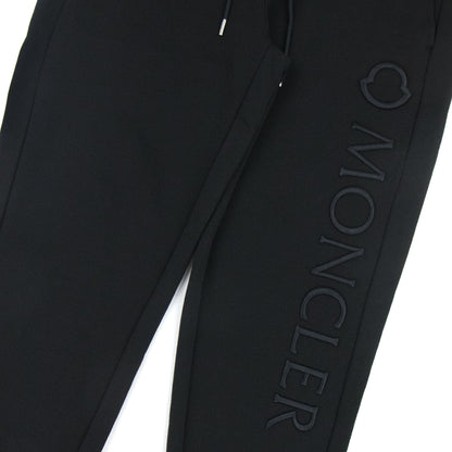 Moncler Embriodered Logo Joggers Black 999