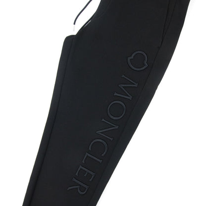 Moncler Embriodered Logo Joggers Black 999